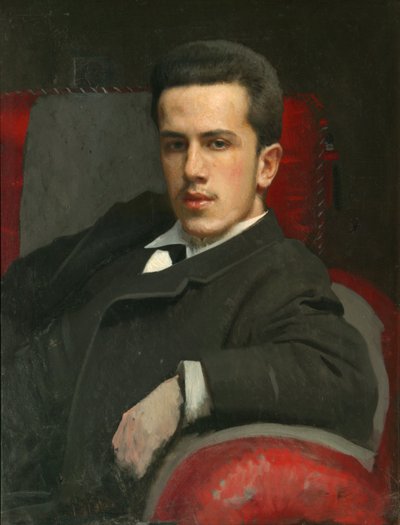 Portrait of Anatoly Kramskoy, the Artist