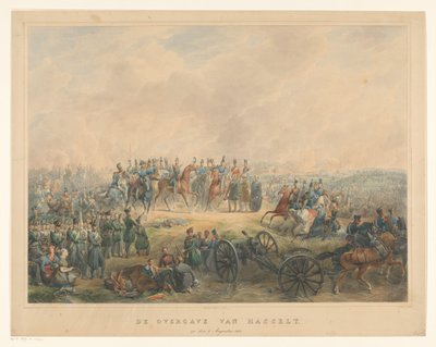 Surrender of Hasselt on August 8, 1831 by Izaak Schouman