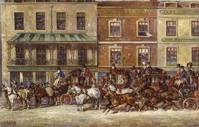 Gloucester Coffee House, Piccadilly by J.C. Maggs