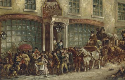 White Horse Cellar Hatchetts, Piccadilly, London by J.C. Maggs