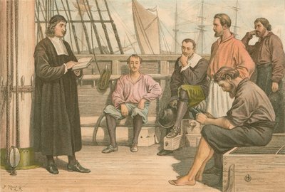 McWard Preaching to the Sailors at Rotterdam by J.M.L. Ralston