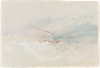 A Packet Boat off Dover, c. 1836 by Joseph Mallord William Turner