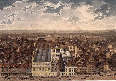 A View of the Genuine Beer Brewery, Golden Lane, published by R. Cribb by J.S. Barth