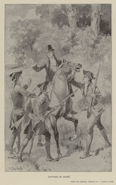 Capture of Andre by J. (after) Steeple Davis