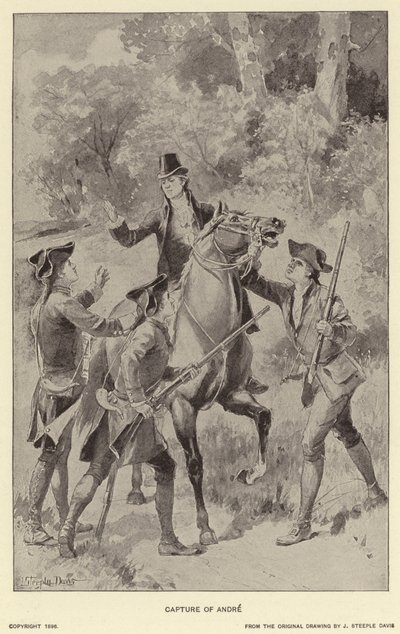 Capture of Andre by J. (after) Steeple Davis