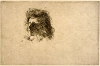 A Head by J. Alden Weir