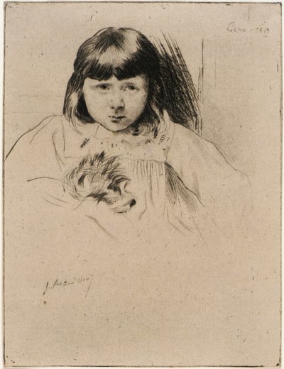 Gyp and the Gipsy by J. Alden Weir