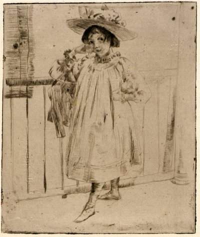 On the Porch by J. Alden Weir