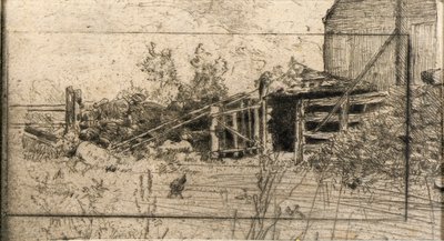 The Webb Farm by J. Alden Weir