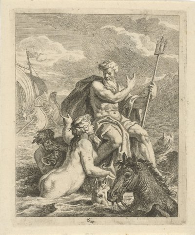 Seascape with Thetis and Neptune (series title: Scenes from the Life of Achilles) by J. Alexander Janssens