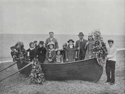 Garland Day at Abbotsbury, the Neptune Festival by J. Benjamin Stone