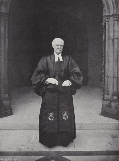 The Chaplain of the House of Commons, Archdeacon Wilberforce by J. Benjamin Stone