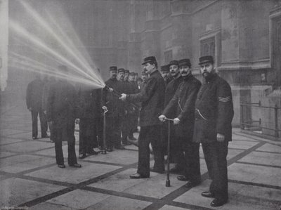 The Night Fire Brigade by J. Benjamin Stone
