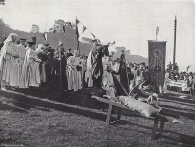The Welsh Eisteddfod, Opening of the Gorsedd by J. Benjamin Stone