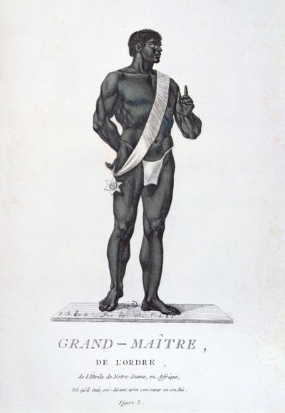 Grand Master of the Order of the Star of Notre-Dame, in the Costume of His Country, from 