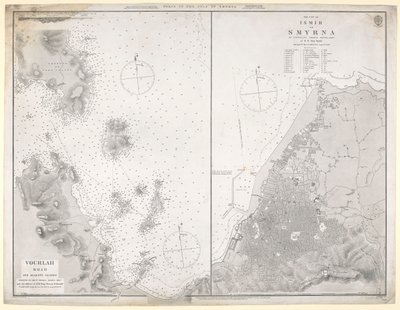Chart of the ports in the Gulf of Smyrna by J. & C. Walker