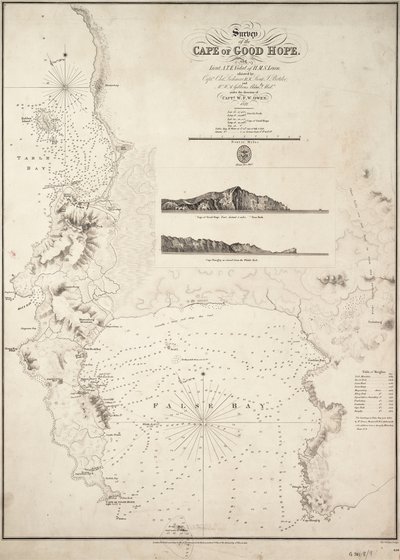 Map of the Cape of Good Hope by J. & C. Walker