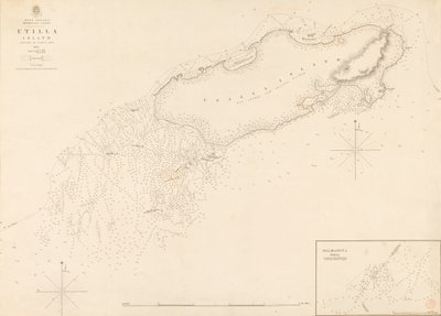 West Indies Mosquito Coast Utilla Island surveyed by Commander R. Owen 1835 by J. & C. Walker