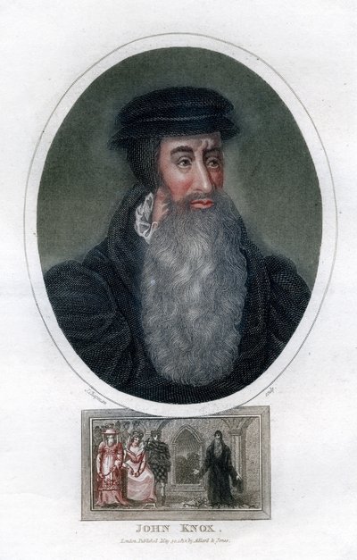 John Knox, Scottish religious reformer, 1812 by J. Chapman