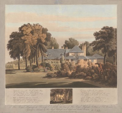 View of HRH the Princess Elizabeth