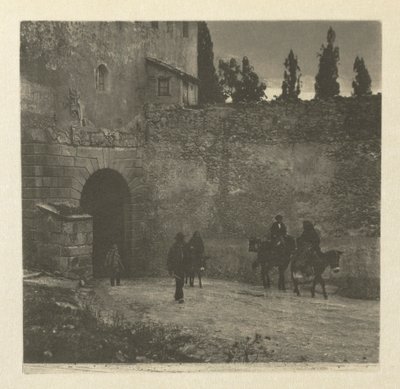 Camera Work: A Gateway - Segovia by J. Craig Annan