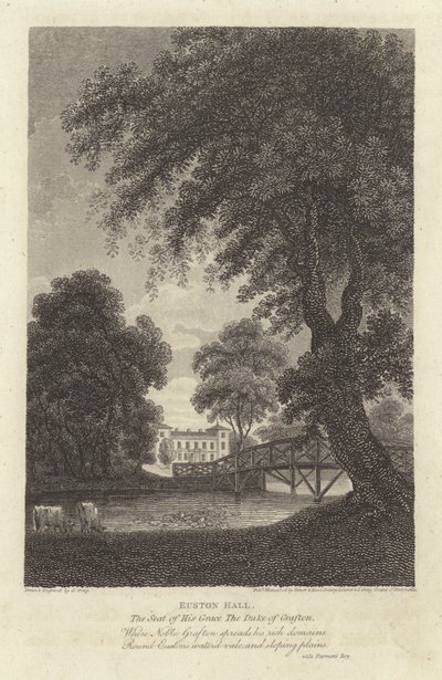 Robert Bloomfield, poet: Euston Hall by J. Greig