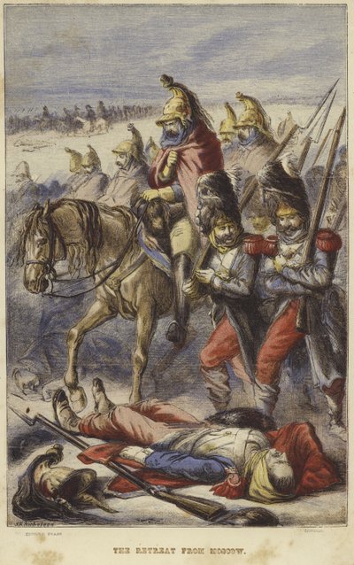 The retreat from Moscow by J. H. Nicholson