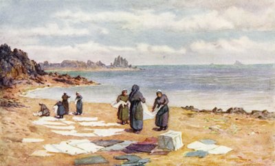 Drying Day at La Houle by J. Hardwicke Lewis