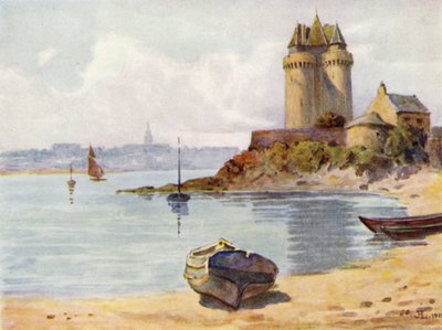 La Tour Solidor, St Servan by J. Hardwicke Lewis
