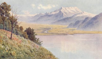 The Rhone Valley from Mont Pelerin by J. Hardwicke Lewis