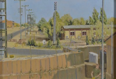 AFGAN ANA camp by J Hugh L Beattie