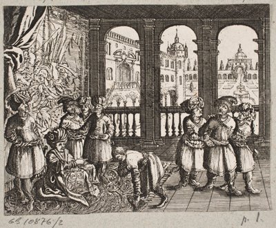 Illustration to Adam Olearius, 