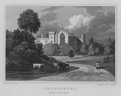 Cashiobury, Hertfordshire by John Preston Neale