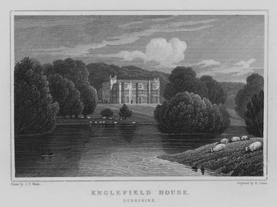 Englefield House, Berkshire by John Preston Neale