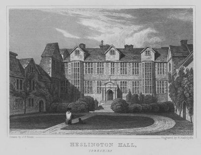 Heslington Hall, Yorkshire by John Preston Neale