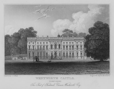 Wentworth Castle, Yorkshire, The Seat of Frederick Vernon Wentworth, Esquire by John Preston Neale