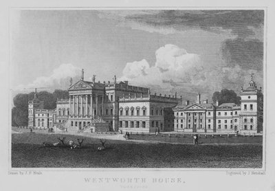 Wentworth House, Yorkshire by John Preston Neale