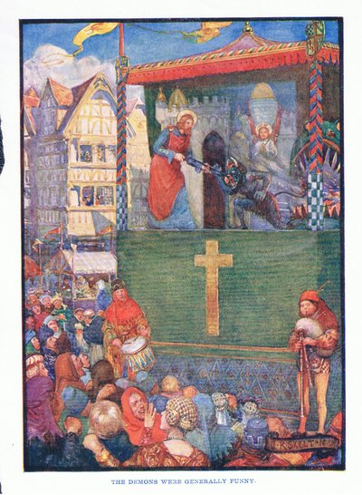 The demons were generally funny by J. R. Skelton