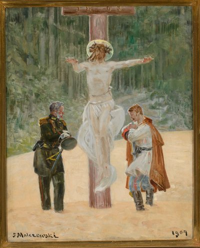 Reconciliation (Symbolic Scene from the 1863 Uprising) by Jacek Malczewski