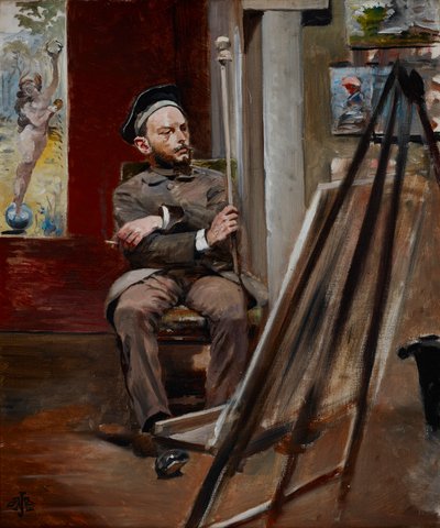 Portrait of Stanisław Tondos, c.1902 by Jacek Malczewski