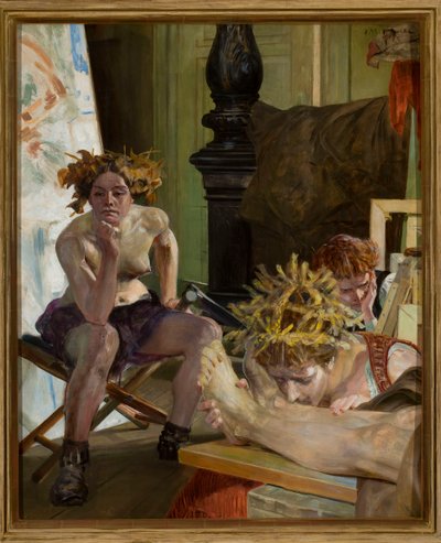 The Death of the Artist by Jacek Malczewski