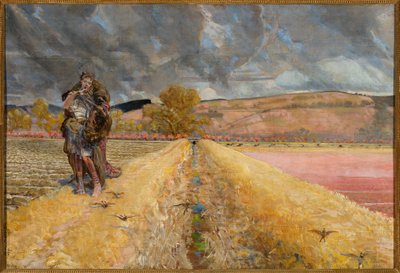 Saint Agnes by Jacek Malczewski
