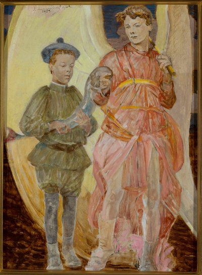 Tobias with the Angel by Jacek Malczewski