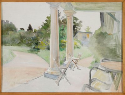 View from the Porch in Lusławice by Jacek Malczewski