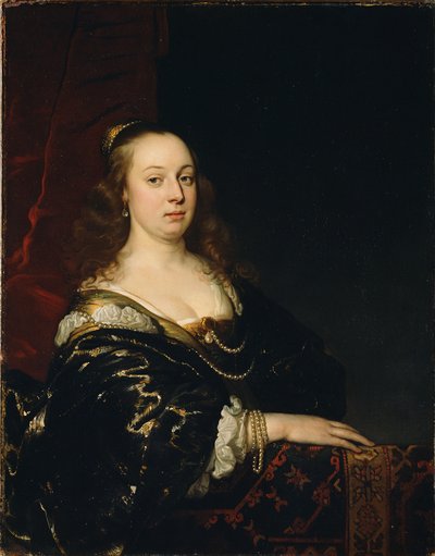 Portrait of a Woman by Jacob Adriaensz Backer