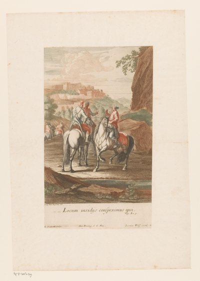 Riders Choosing a Good Location for the Battle by Jacob Andreas Fridrich (I)