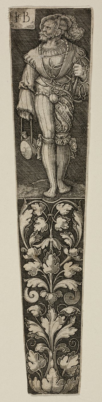 Dagger Sheath with a Landsknecht by Jacob Binck