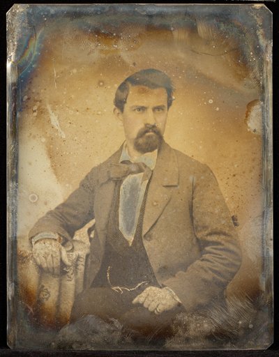 Portrait of a Seated Man with Van Dyke Beard by Jacob Byerly