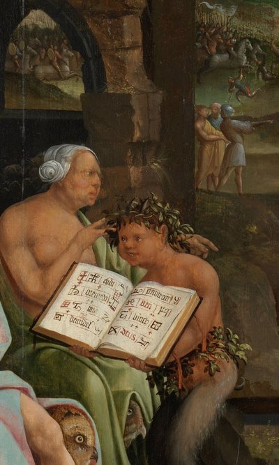 Saul and the Witch of Endor by Jacob Cornelisz van Oostsanen