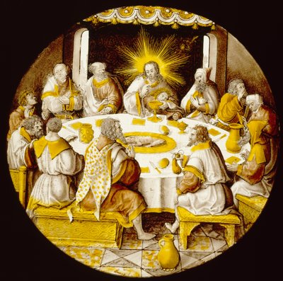The Last Supper by Jacob Cornelisz van Oostsanen